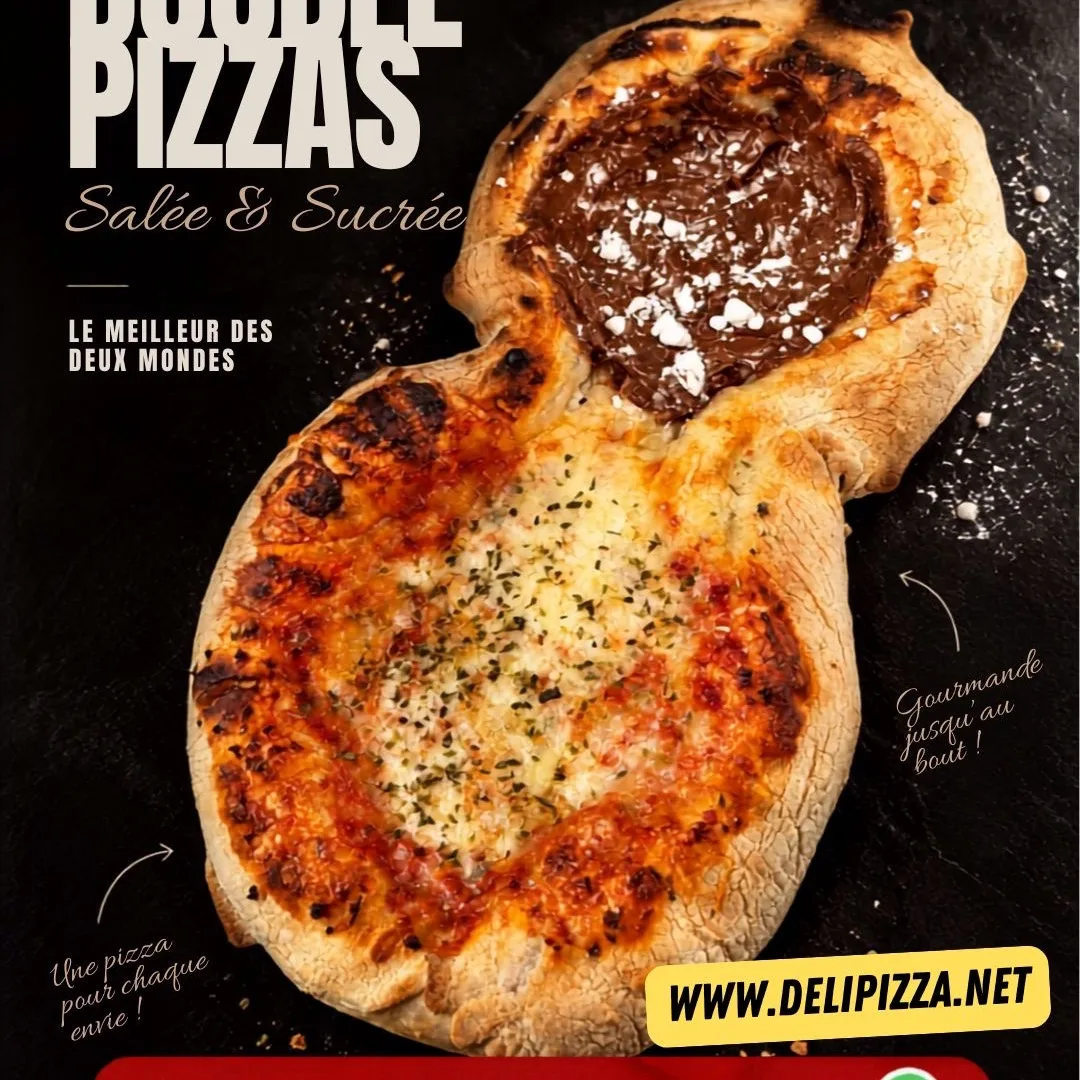 DUO Salée & sucrée — Sucrée & salée, Deli Pizza